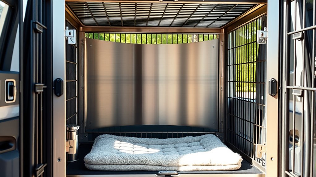 heavy duty secure spacious crate