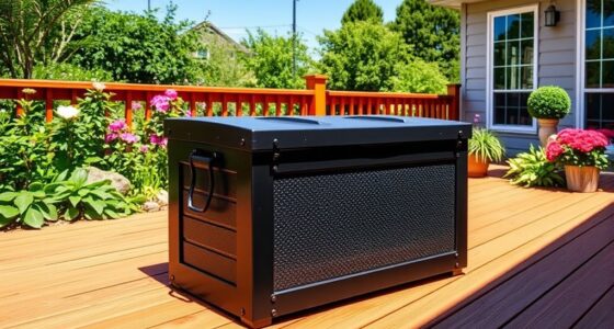 heavy duty stylish outdoor storage