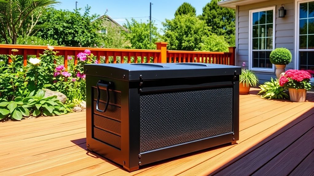 heavy duty stylish outdoor storage