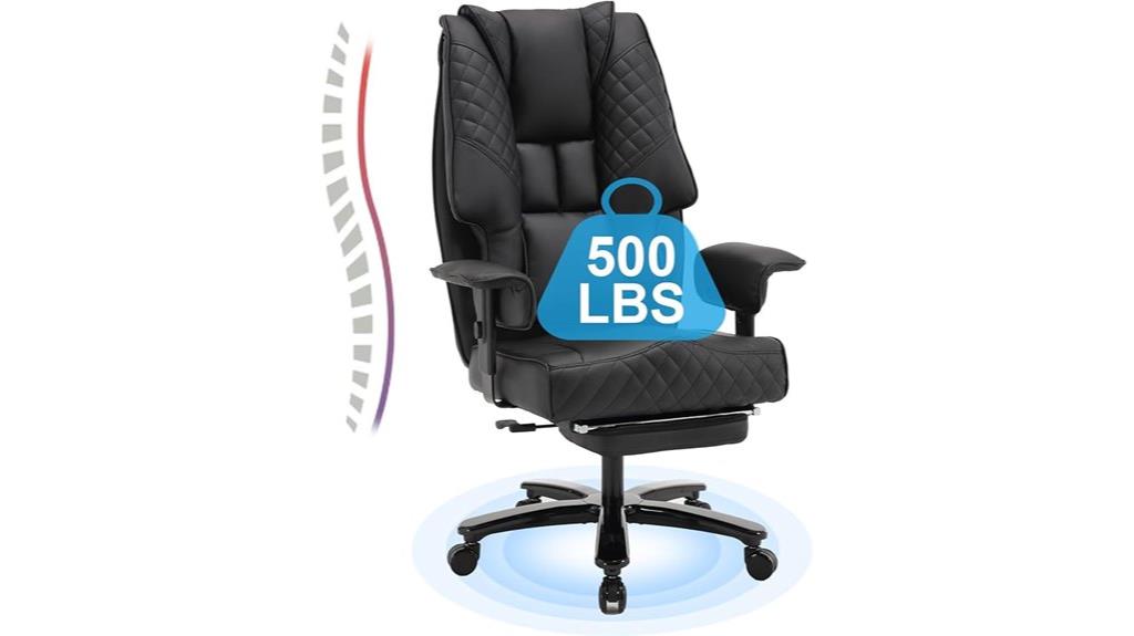 heavy duty tall office chair