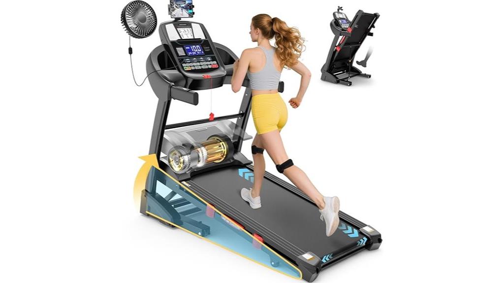 heavy duty treadmill with incline