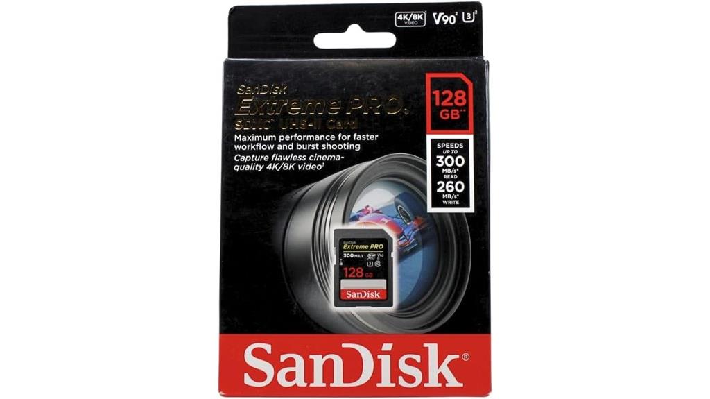 high capacity high speed memory card