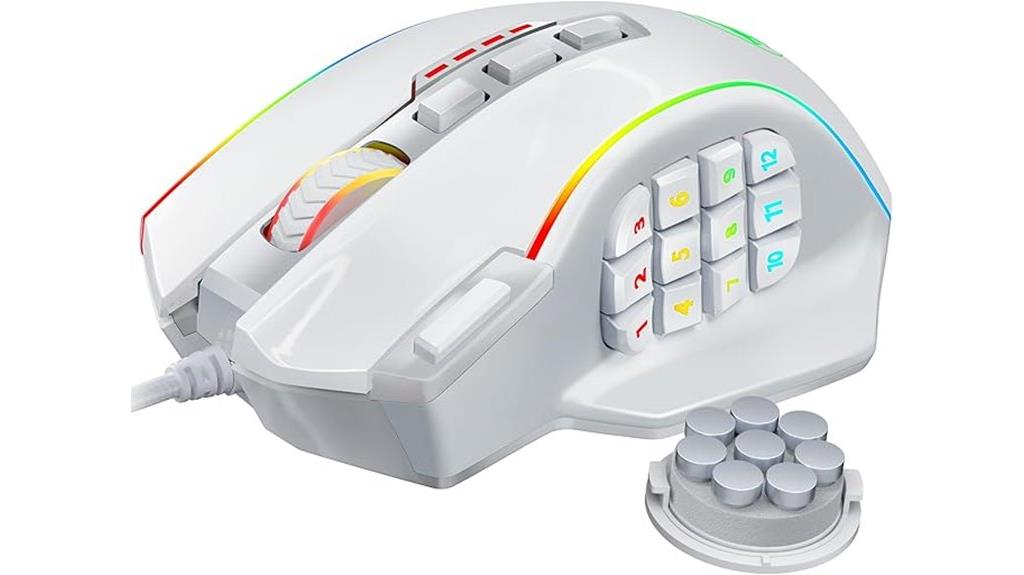 high dpi programmable gaming mouse