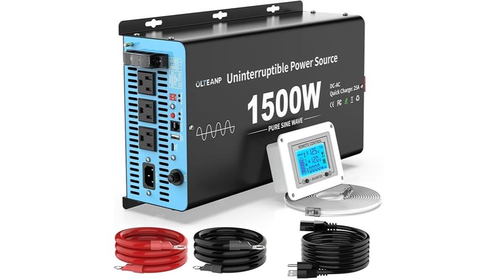 high power backup pump