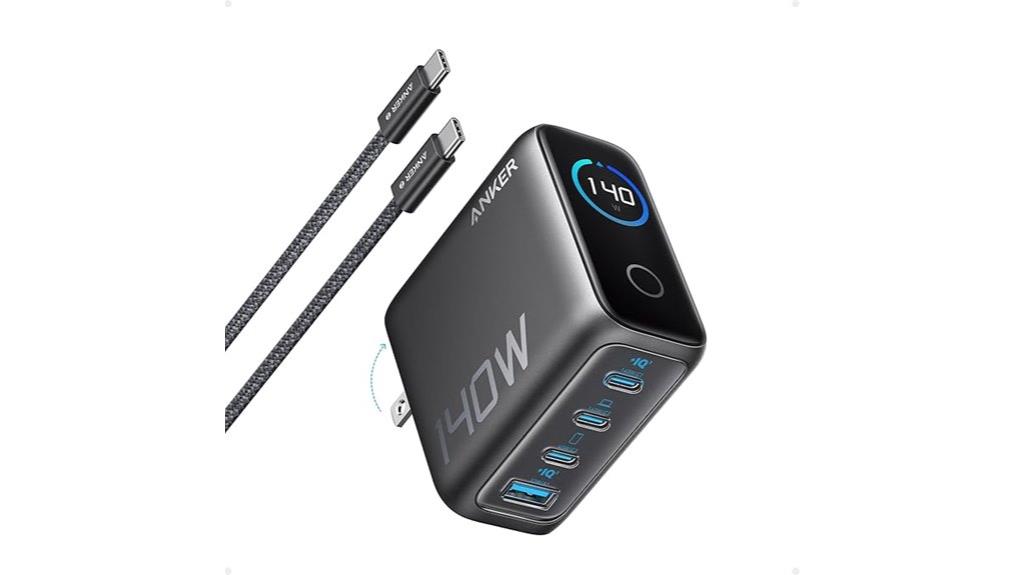 high power multiport laptop charger