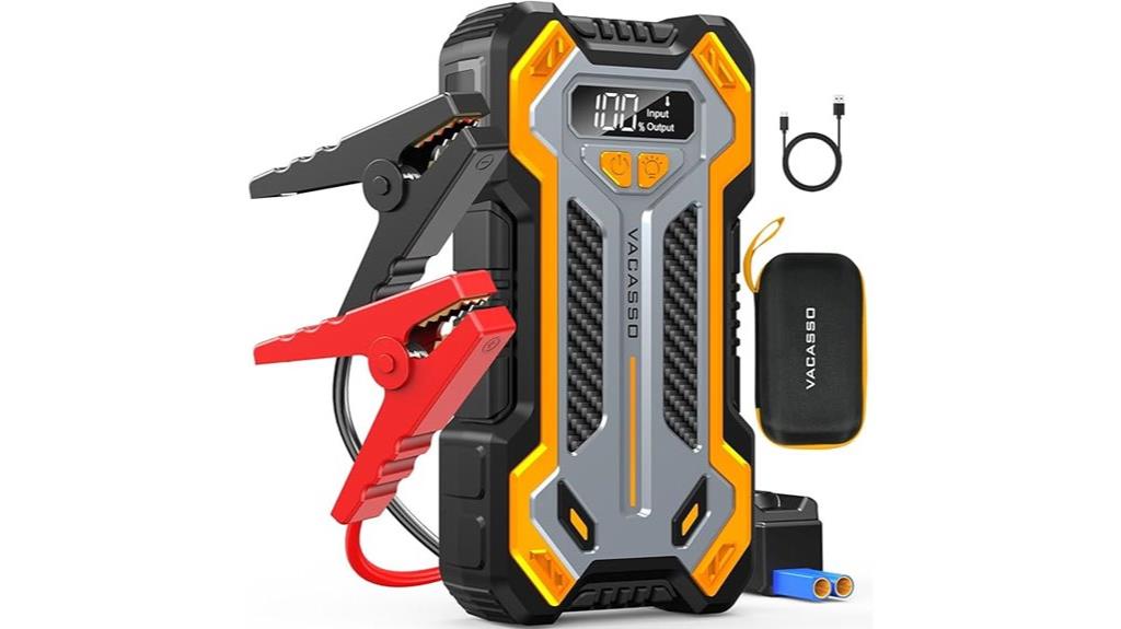 high power portable jump starter