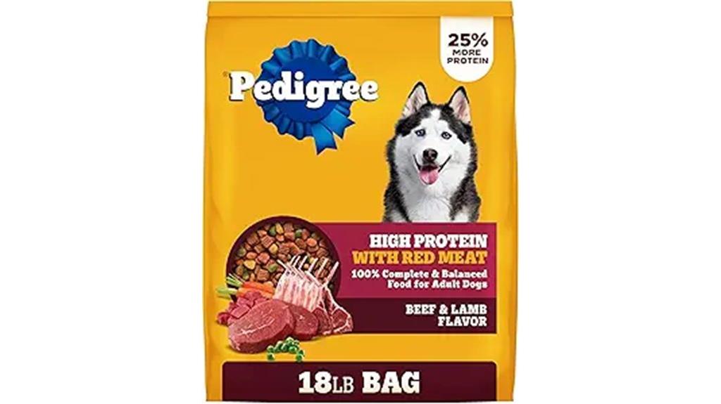 high protein beef lamb dog food