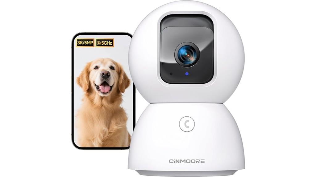 high resolution indoor security camera