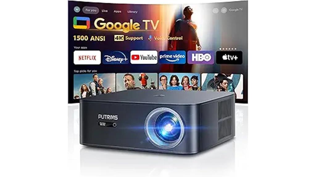 high resolution wireless portable projector