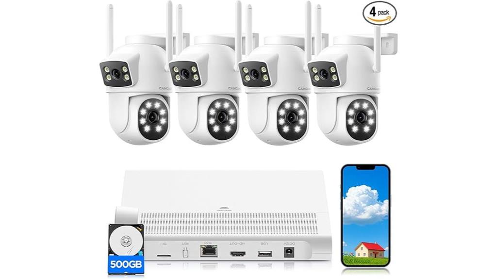 high resolution wireless security camera