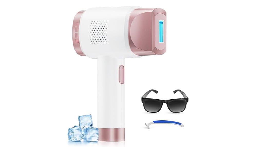 home ice cooled laser hair removal