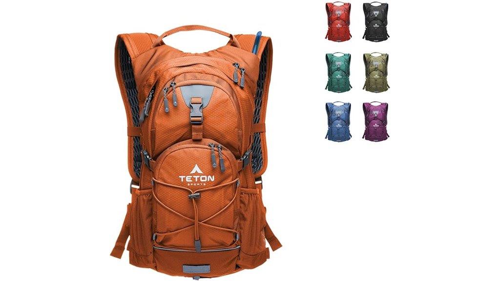 hydration backpack with bladder