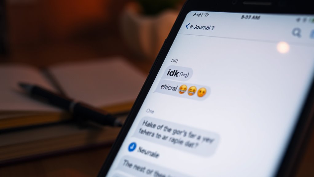 informal expression of uncertainty