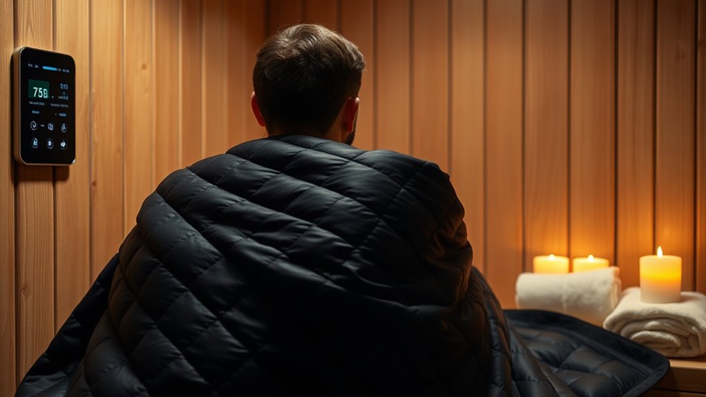 infrared sauna blanket features