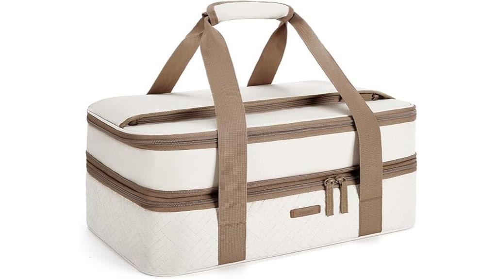 insulated double decker carrier