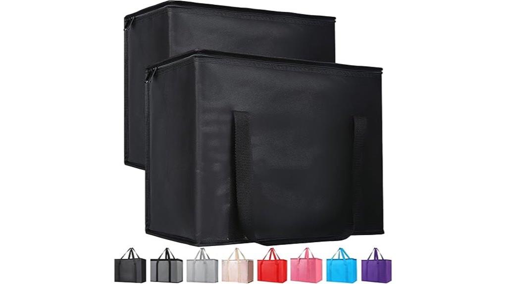 insulated reusable grocery bags
