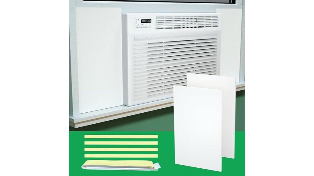 insulated window air conditioner panels