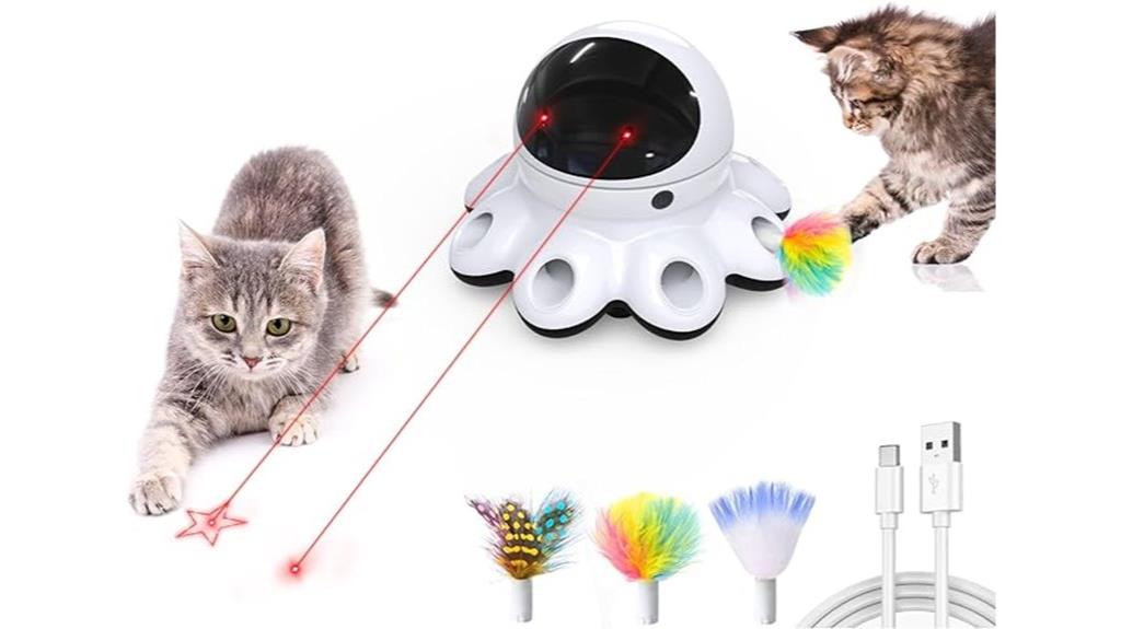 interactive indoor laser toy