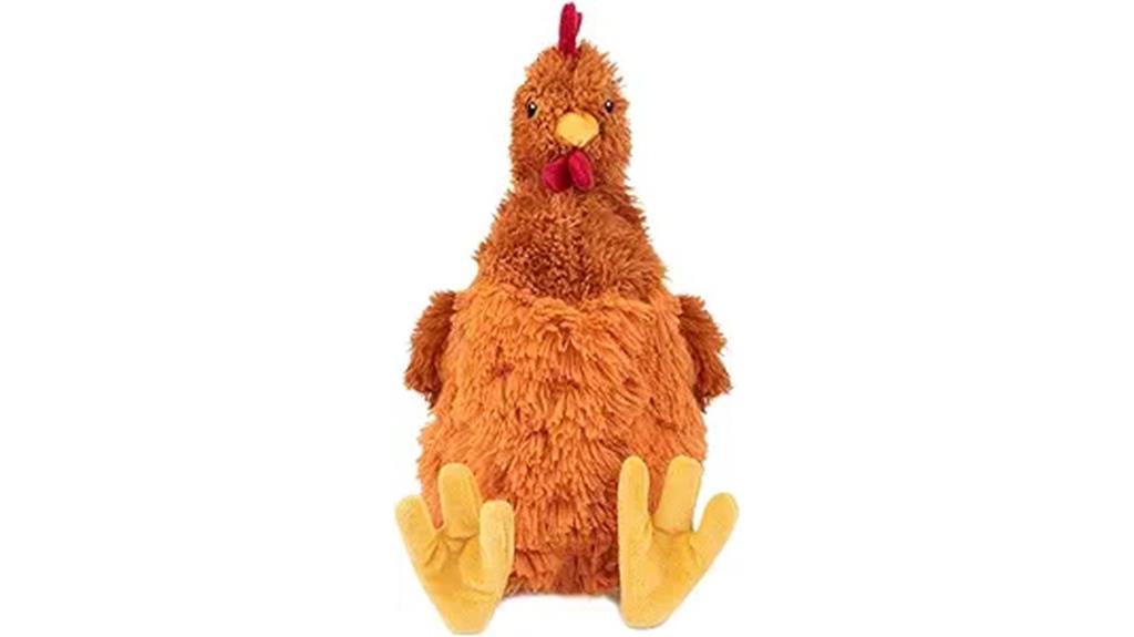 interactive squeaky dog toy