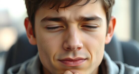 interpreting a guy s yawning emoji