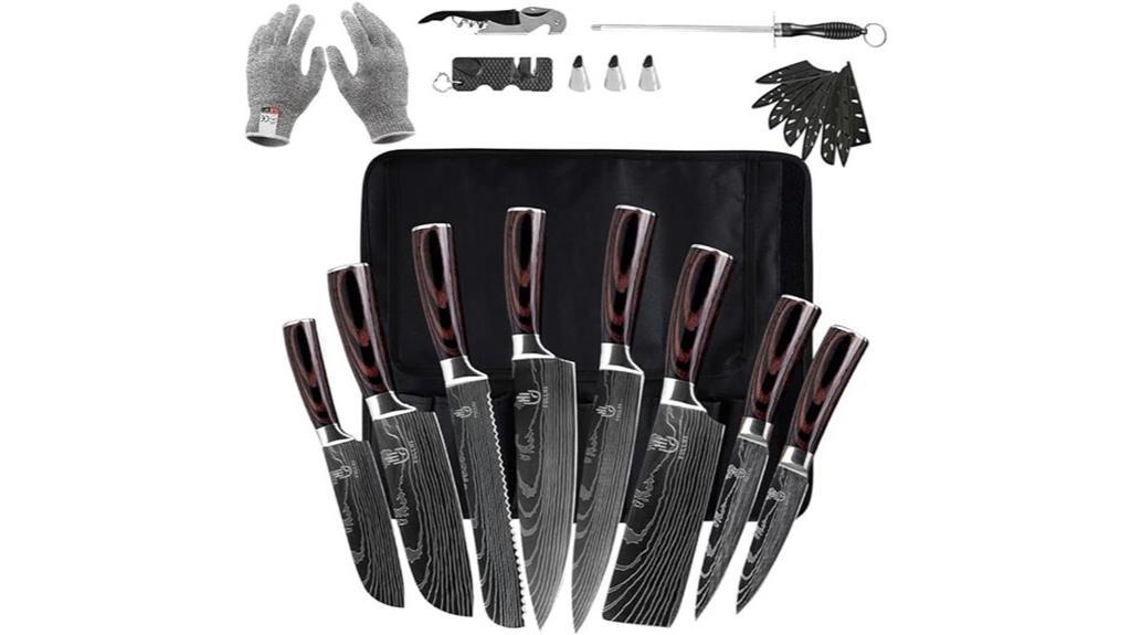 japanese german steel knives