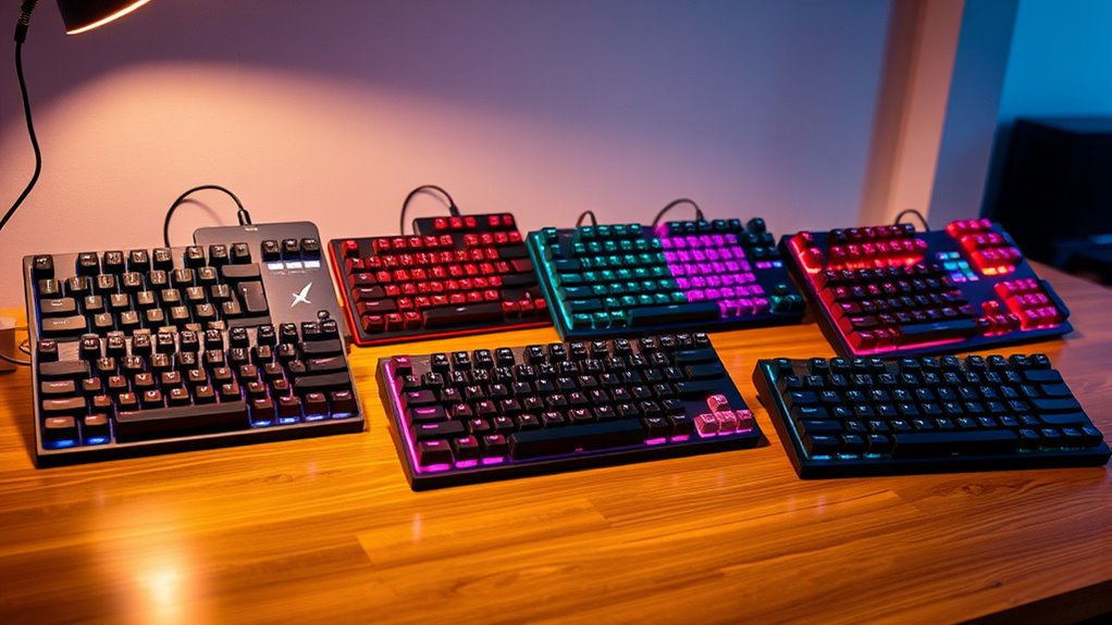 keyboard selection considerations