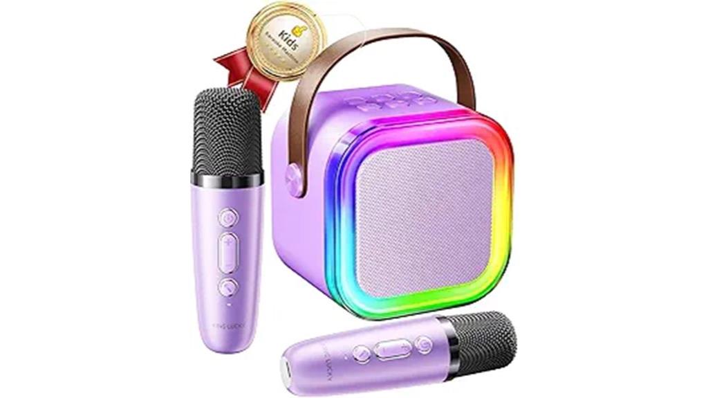 kids karaoke machine kinglucky