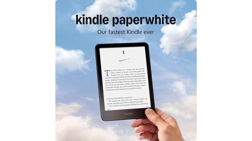 kindle paperwhite 16gb display