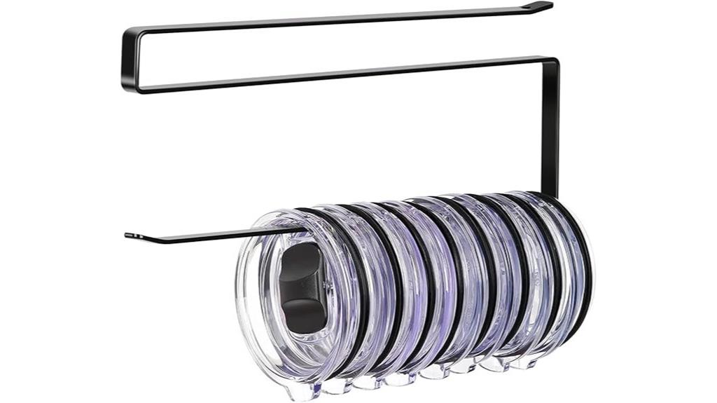 kitchen tumbler lid storage