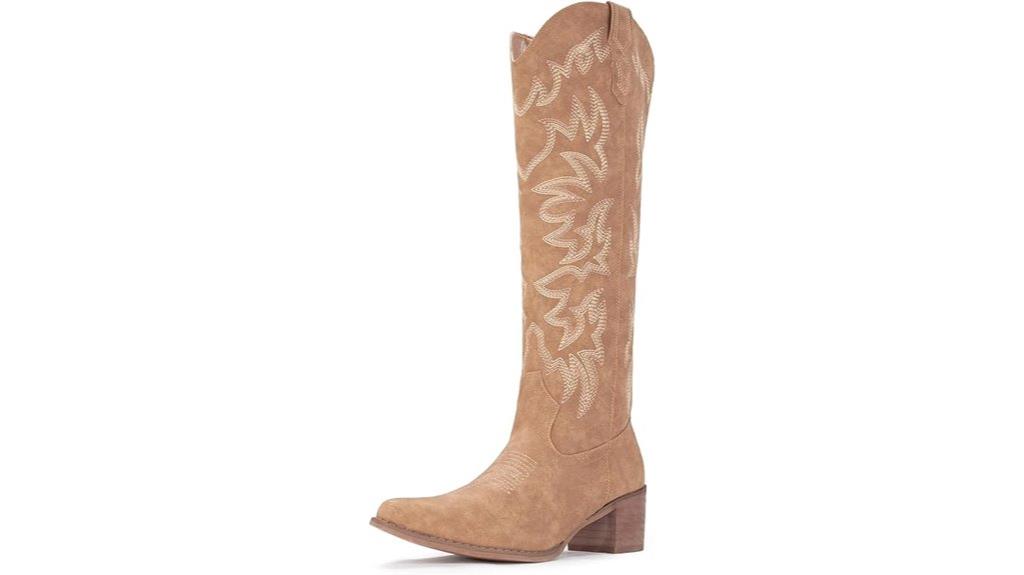 knee high western boots