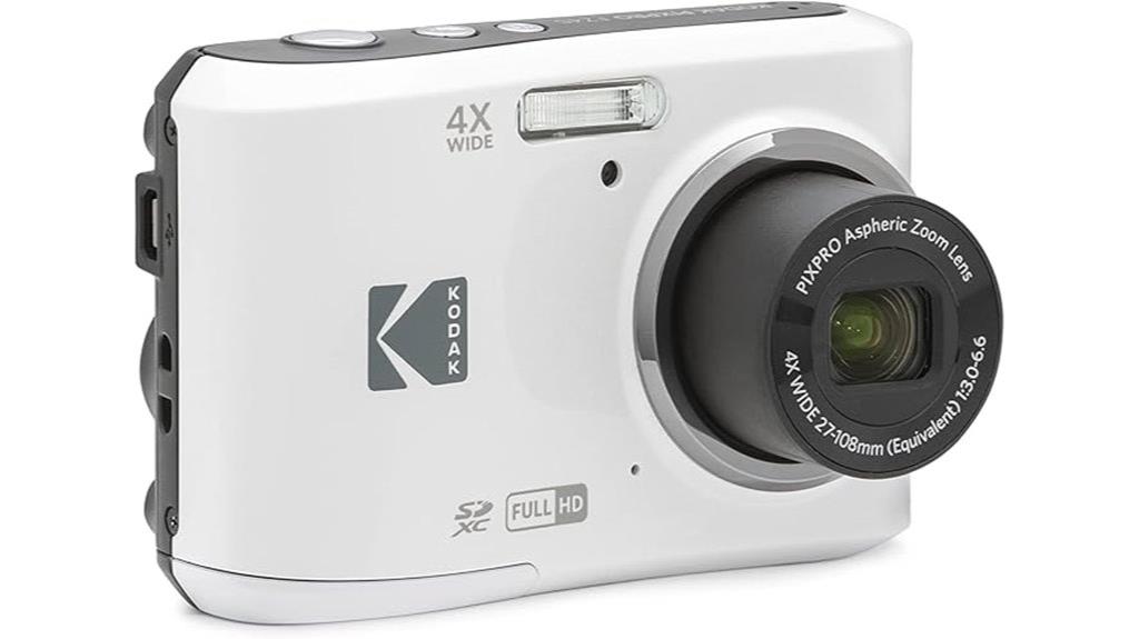 kodak pixpro fz45 white camera