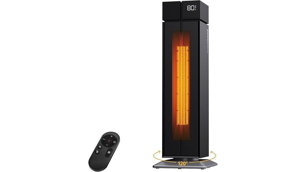large 25 inch electric heater