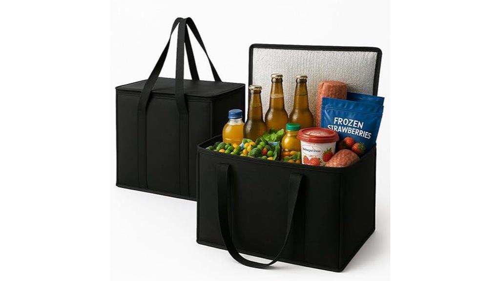 large insulated grocery bags