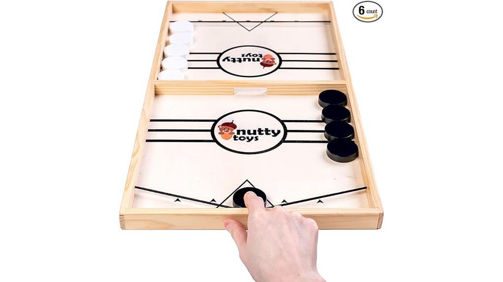 large nutty toys sling puck