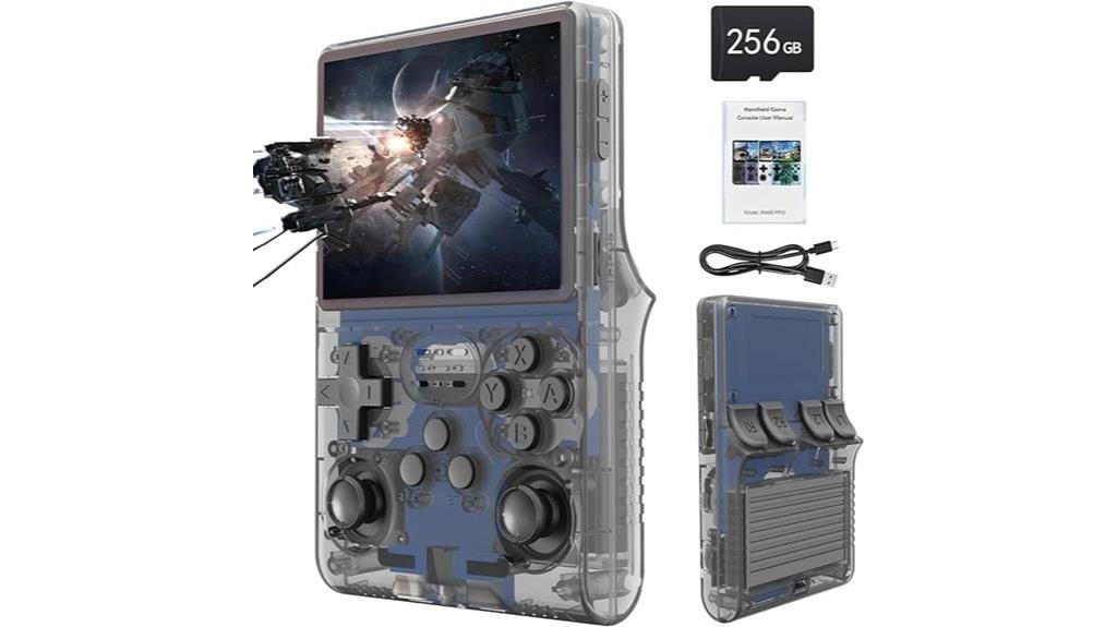 large retro gaming handheld