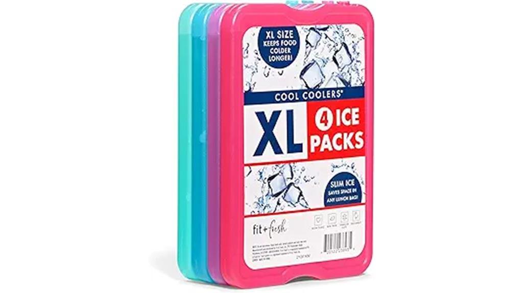 large slim ice packs