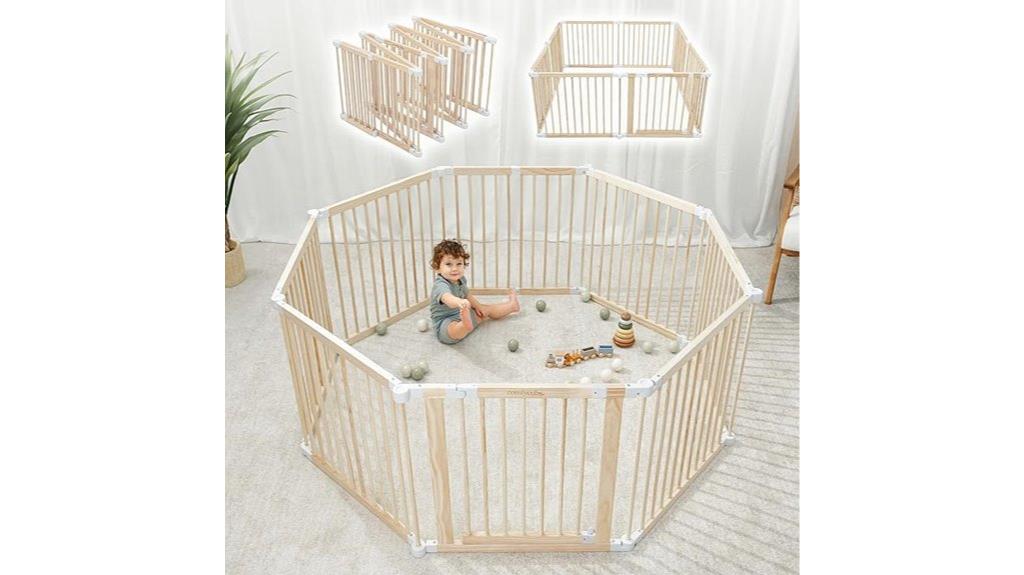 large square baby gate