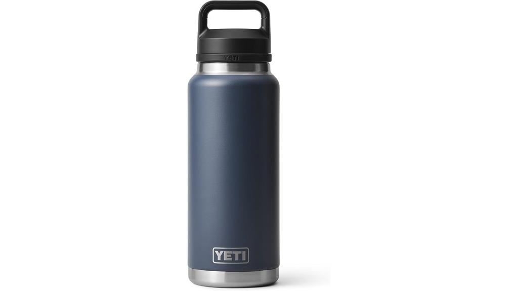 large stainless steel bottle