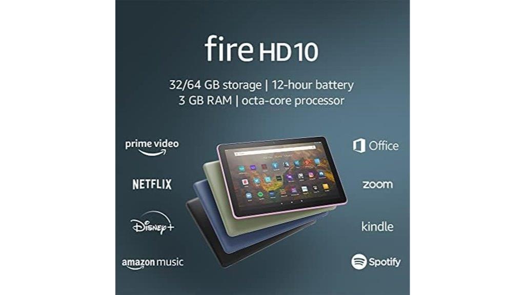 latest fire hd 10 tablet