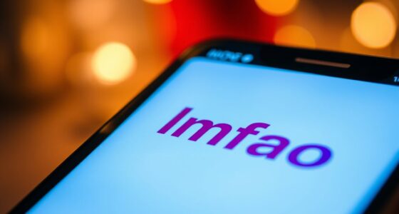 laughing loudly fake amusement