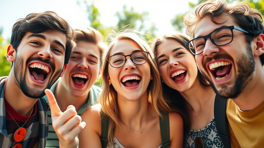 laughter intensity and context