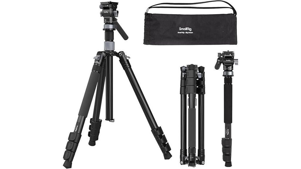 lightweight carbon fiber tripod