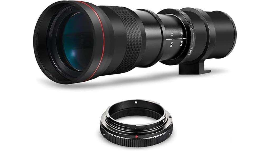 long range telephoto lens