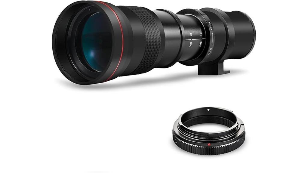 long range telephoto lens
