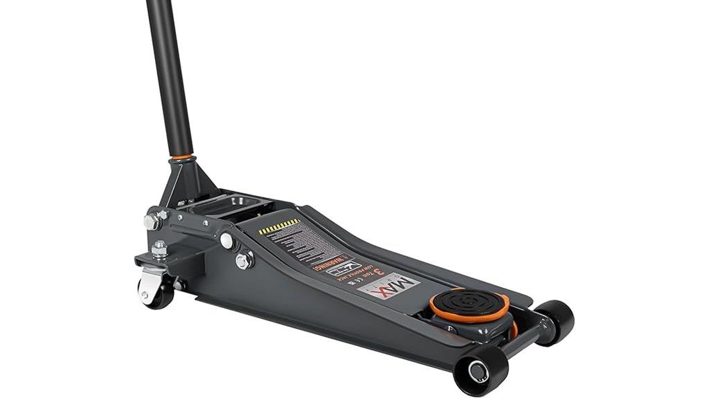 low profile hydraulic floor jack