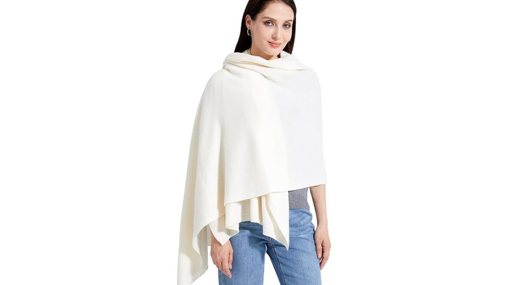 luxurious cashmere wrap