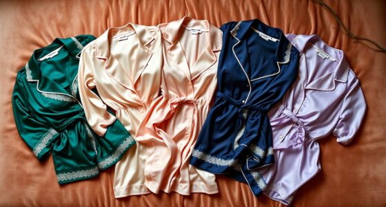 luxurious silk pajama sets