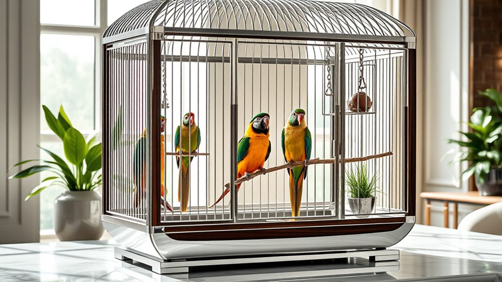 luxury bird cage selections
