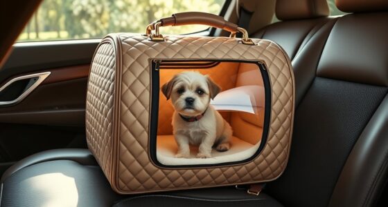 luxury dog travel carriers