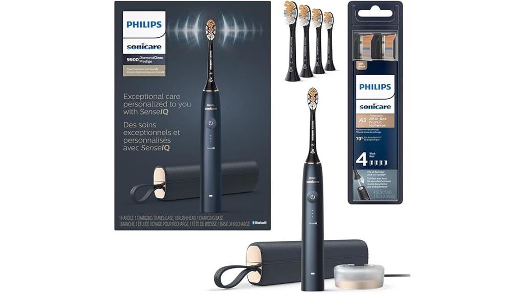 luxury electric toothbrush features